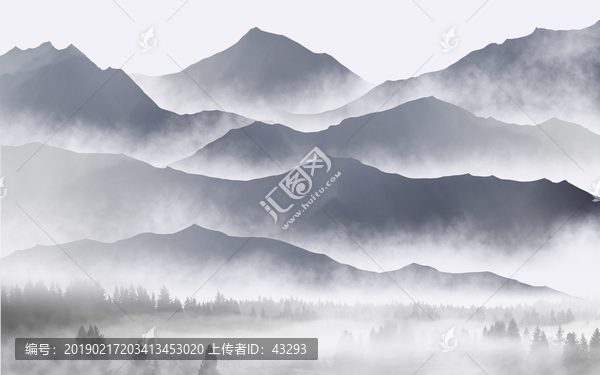 水墨山水畫