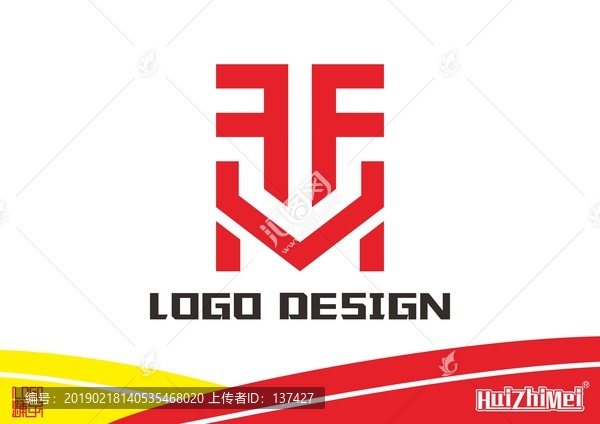 FH標(biāo)志HF標(biāo)志設(shè)計(jì)商標(biāo)