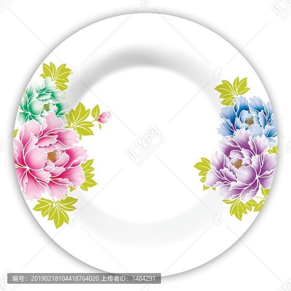 牡丹花分層