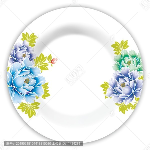 牡丹花分層