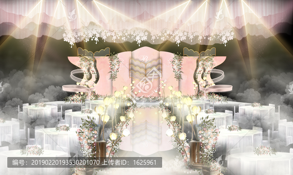 粉色系婚礼