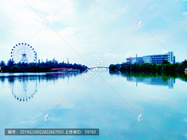 海口海滨风景