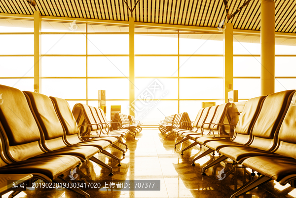 广州白云机场航站楼座椅