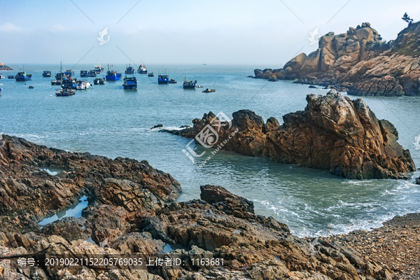 霞浦县大京村鹅卵石海滩