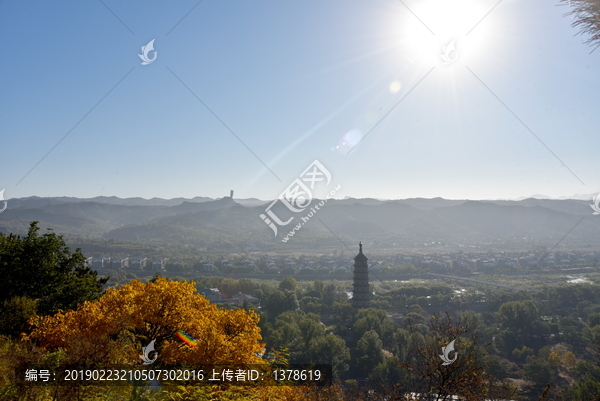 避暑山庄及棒槌山