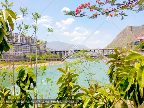 攀枝花金沙江风景