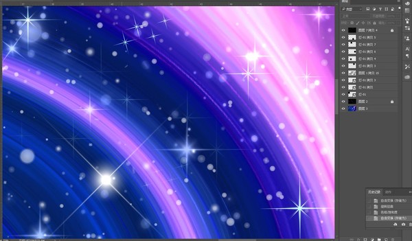 星空漩渦軟膜背景