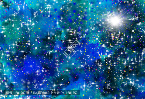 高清星空裝飾圖