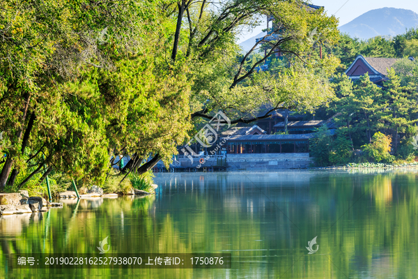 承德避暑山庄湖泊景观