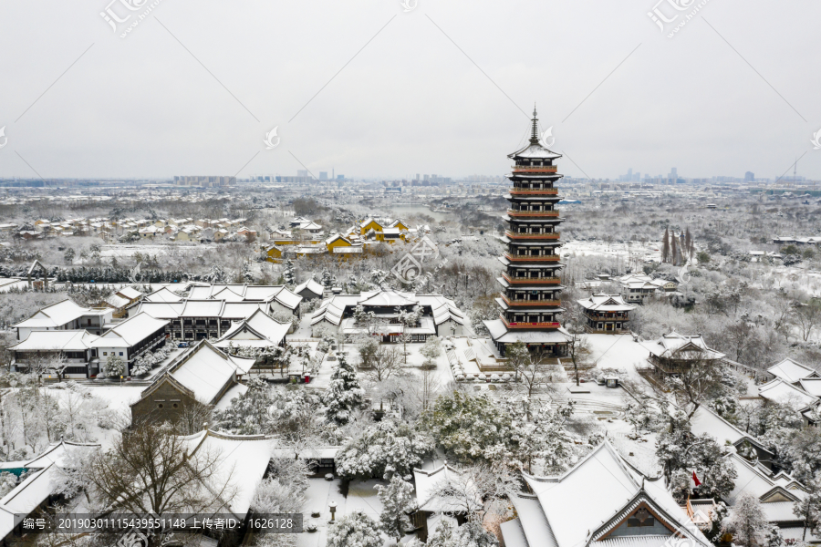 航拍大明寺