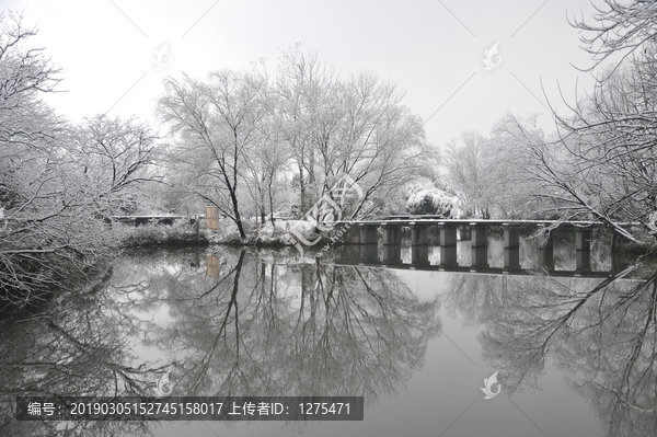 雪后长桥