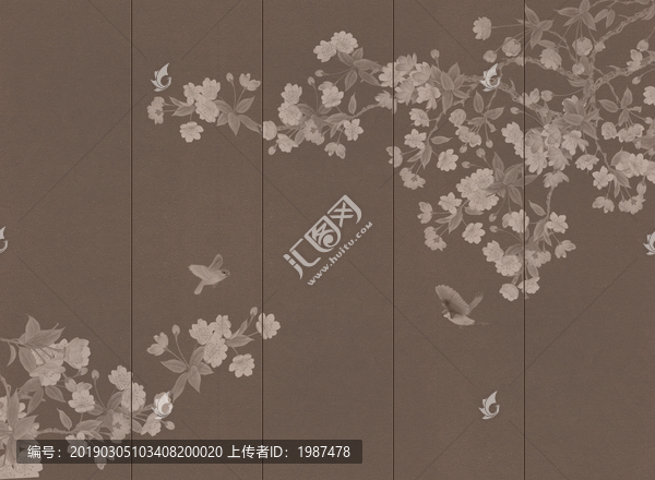 花鳥白描