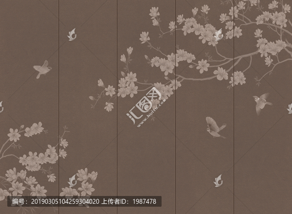 花鳥白描