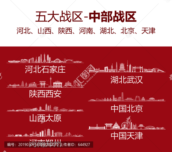 中部戰(zhàn)區(qū)城市地標(biāo)