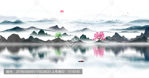 山水画