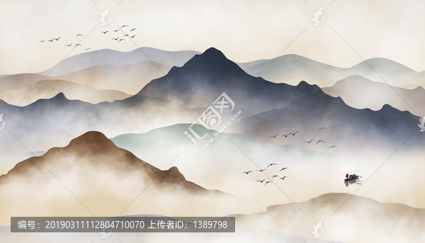 意境山水畫