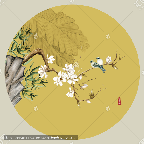 花鳥裝飾畫