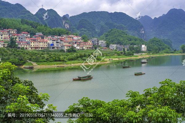 广西红水河风光