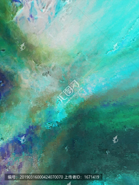 豎版抽象大氣唯美意境油畫(huà)裝飾畫(huà)