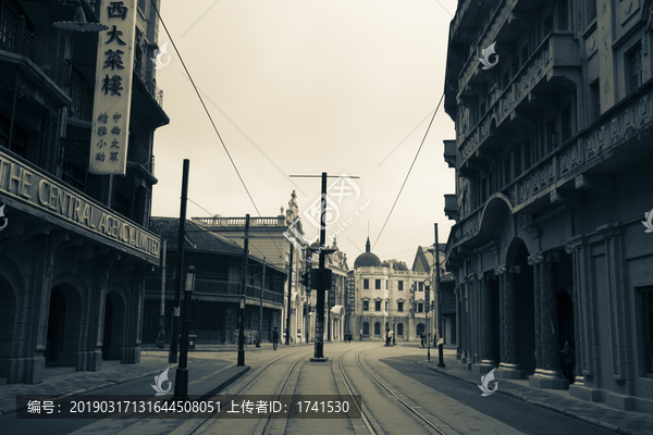 老上海场景4000万像素
