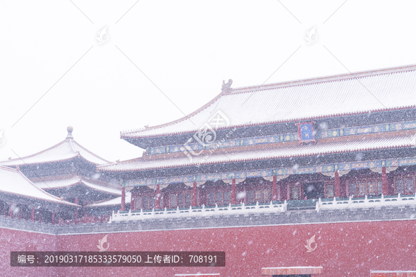 故宫雪景