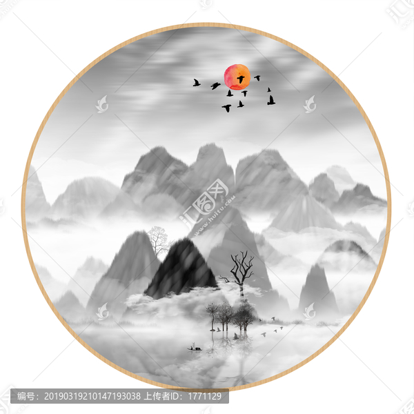 裝飾水墨畫