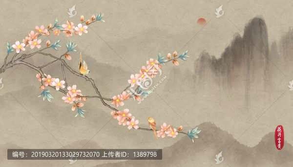 工筆花鳥圖