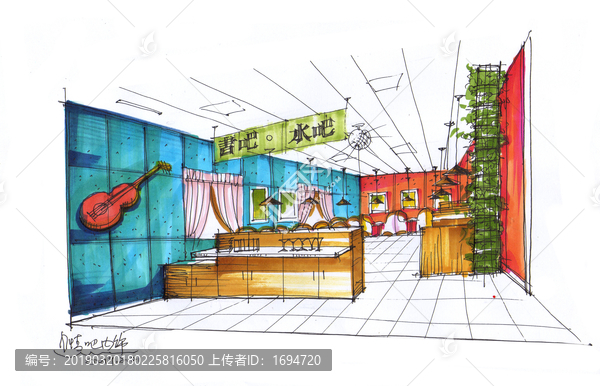 清吧室內(nèi)設(shè)計(jì)