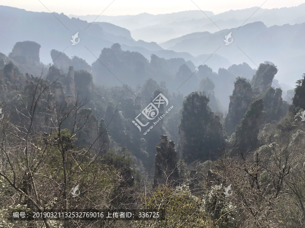 张家界天子山风光