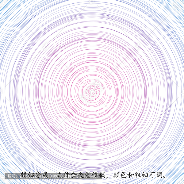 放射螺旋線防偽紋