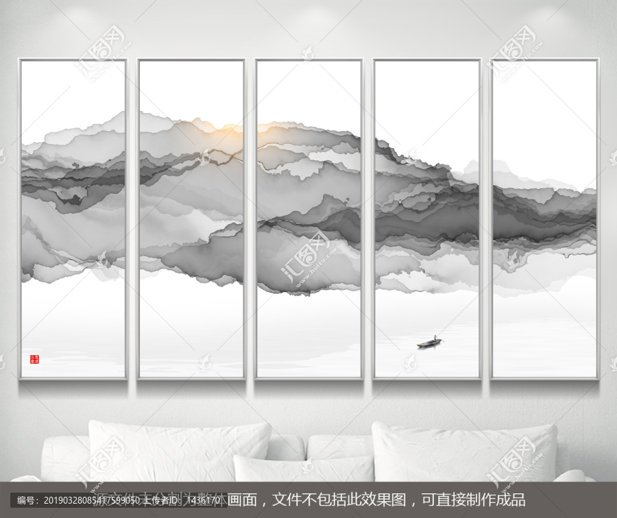 新中式意境裝飾畫