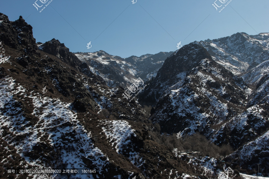 石人沟雪景