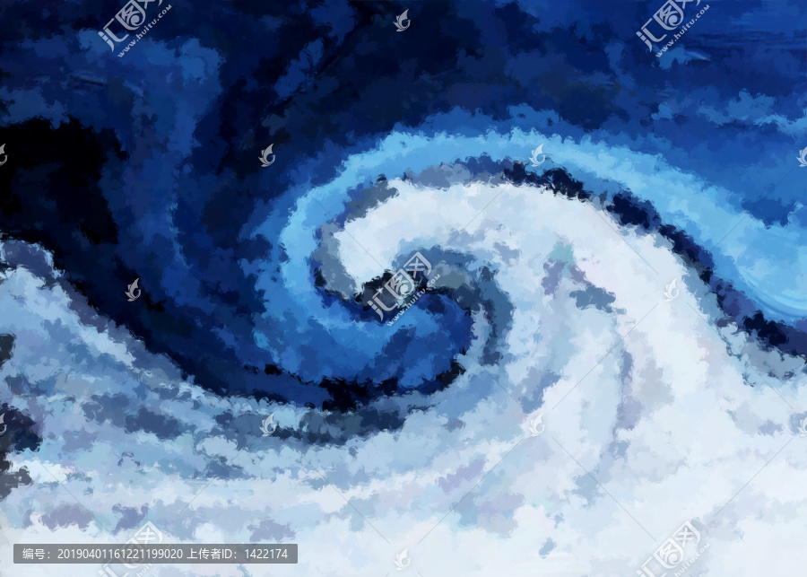 西方油畫抽象畫素材