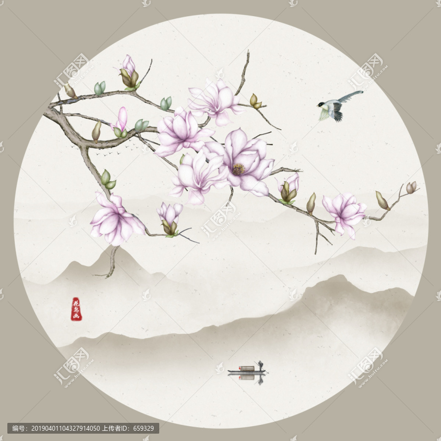 工筆花鳥圖