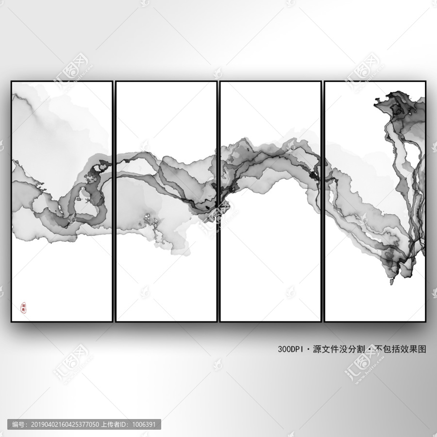 抽象線條