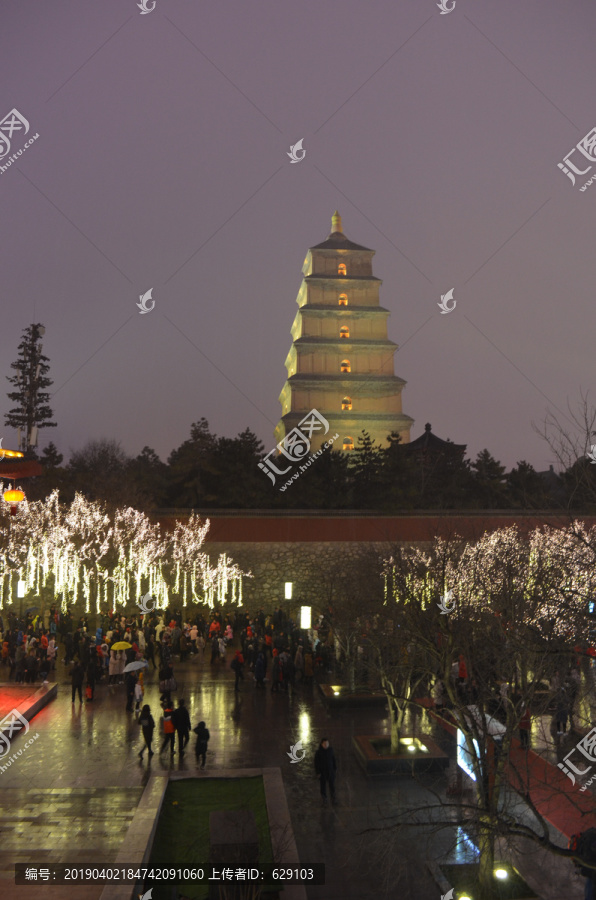 大雁塔夜景