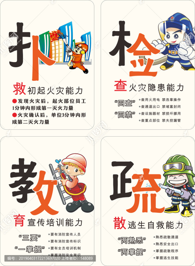 四個(gè)消防能力