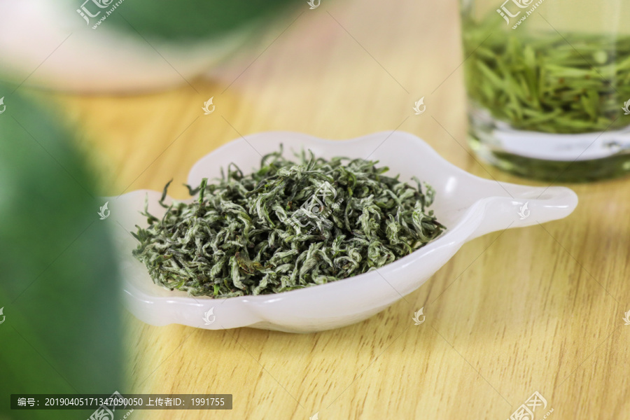 炒青绿茶新茶干茶