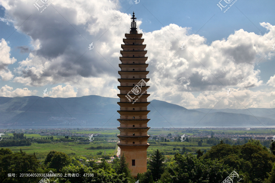 大理旅游崇圣寺三塔