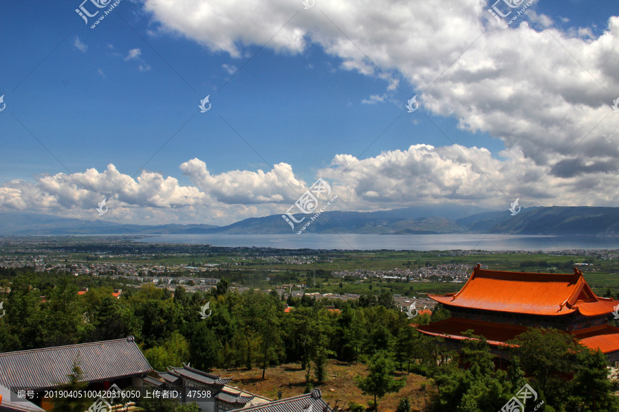 崇圣寺远眺