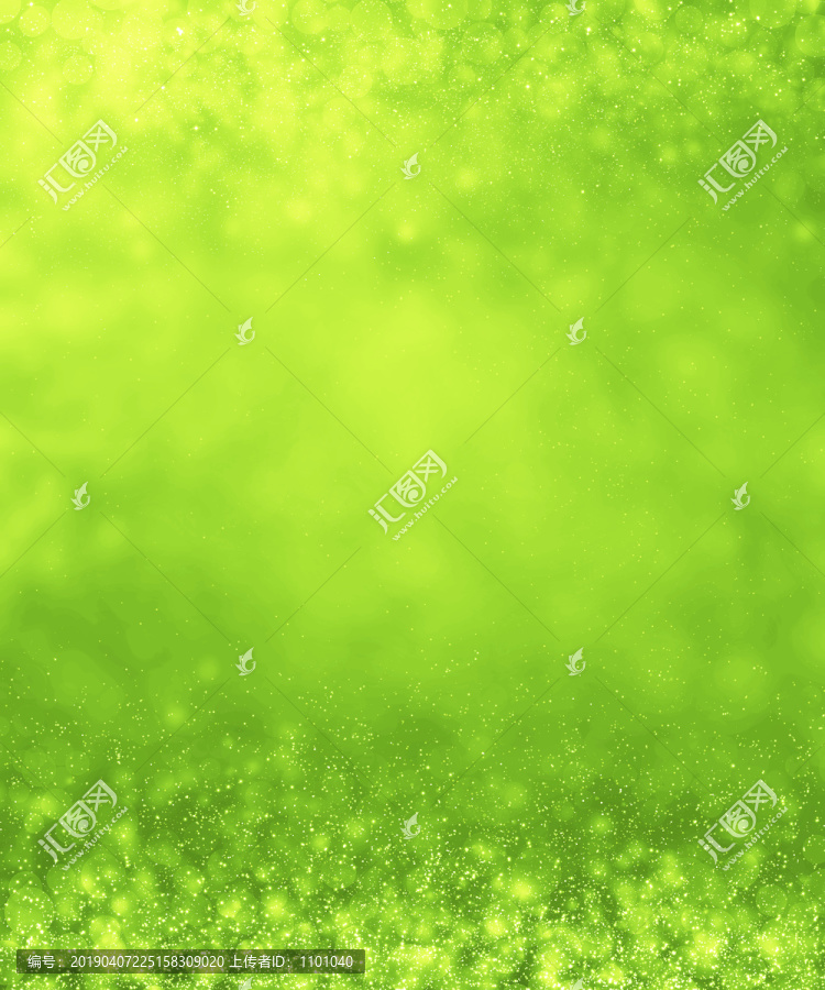 綠色漸變夢(mèng)幻光暈閃光背景