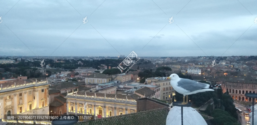 罗马国会大厦鸟瞰