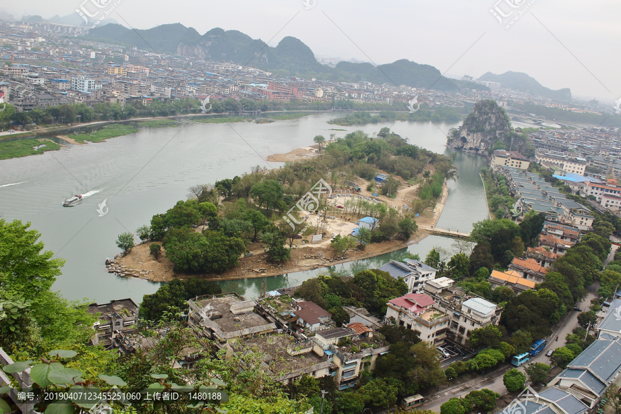 桂林伏龙洲全景01