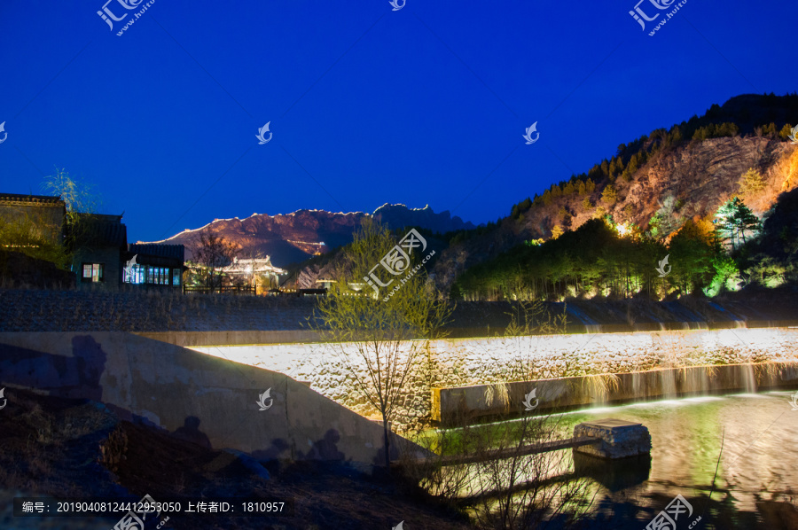 古北水镇夜景