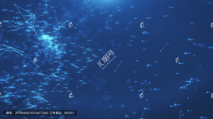 Plexus點(diǎn)線面數(shù)字科技背景