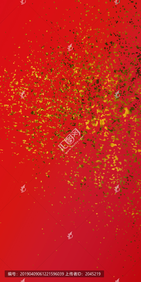 紅金花紋