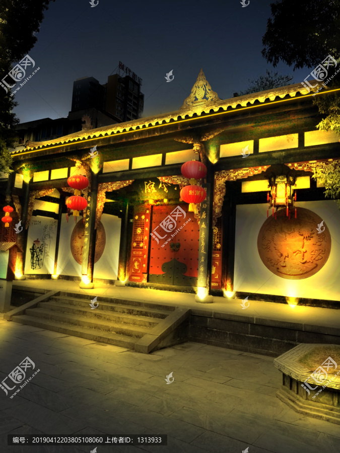 古鎮(zhèn)亮化工程夜景效果