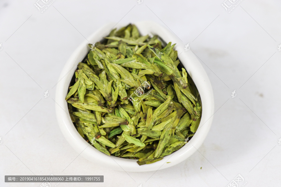 龙井绿茶干茶