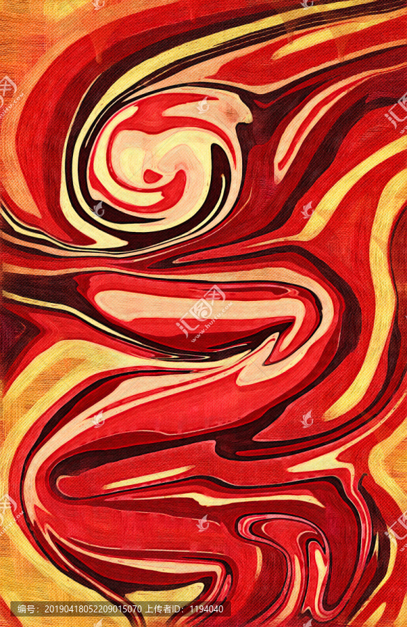 藝術(shù)抽象畫作品