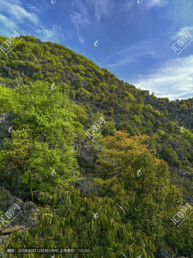 衢州三衢石林景区天坑